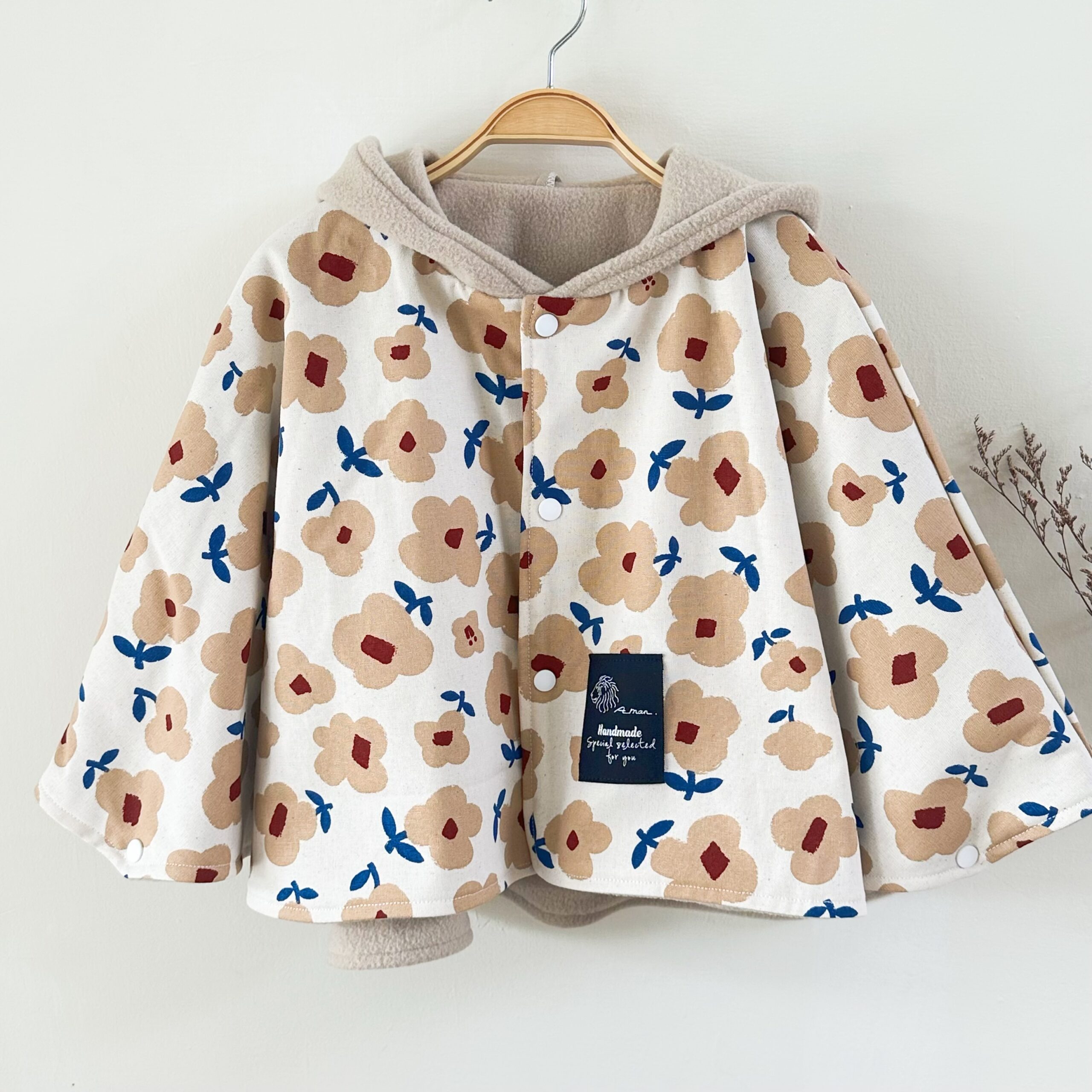 花花膚刷毛精靈斗篷