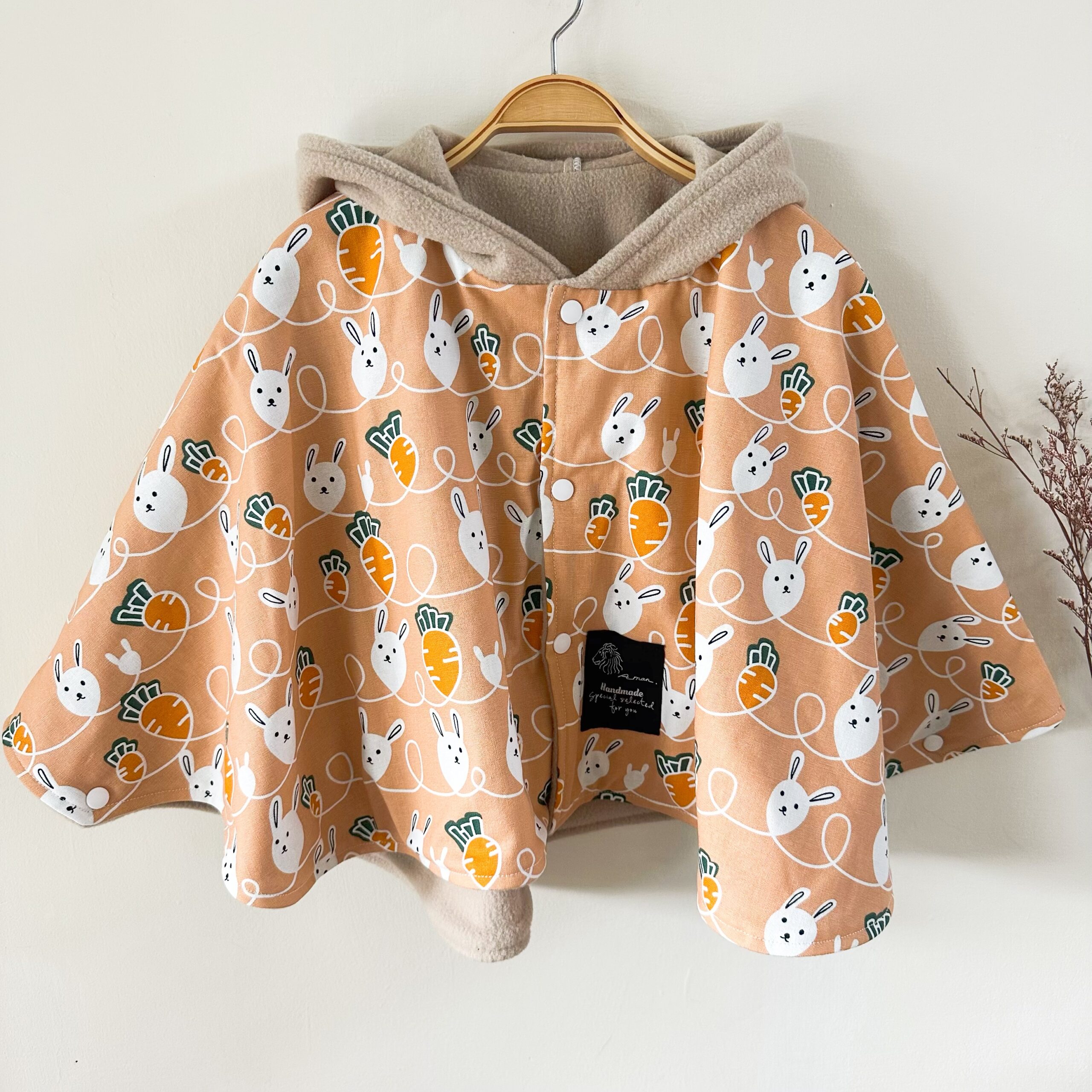 兔兔刷毛精靈斗篷